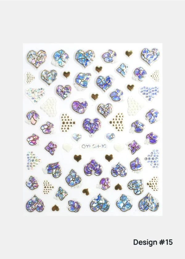 AOA 3D Nail Art Decals - Image 6