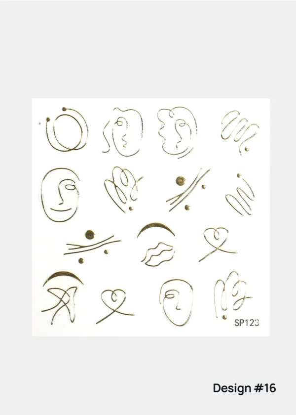 AOA 3D Nail Art Decals - Image 5
