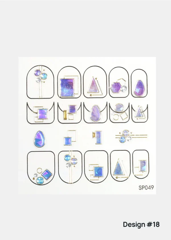 AOA 3D Nail Art Decals - Image 3