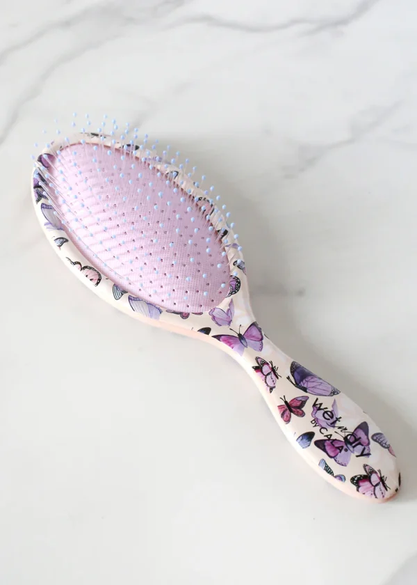Wet-n-Dry Detangling Brush - Butterfly
