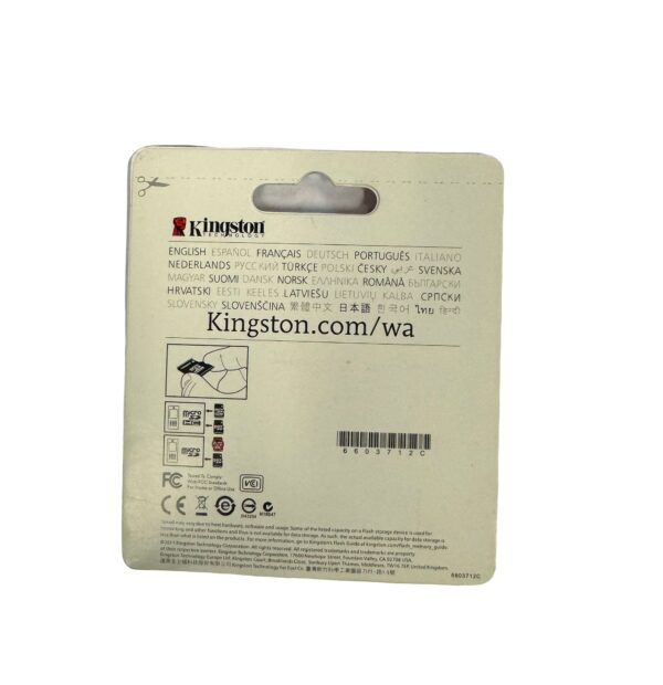Kingston 4GB Micro SD Memory Card with Adapter - Image 2