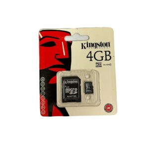 Kingston 4GB Micro SD Memory Card with Adapter
