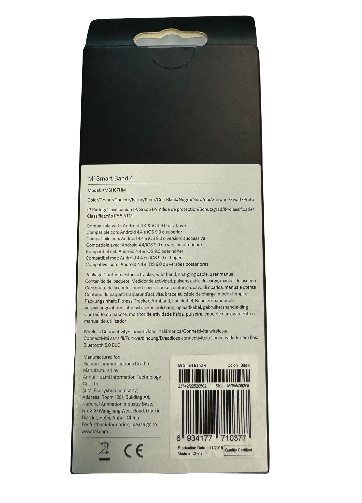 MI Smart Watch - Back