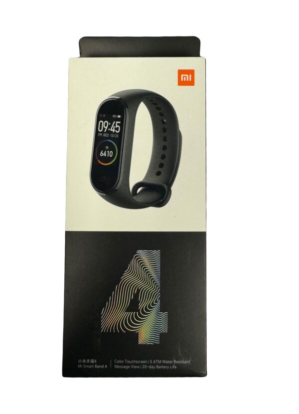 MI Smart Band 4, Touchscreen, 5 ATM Water Resistant, Message View, 20-day Battery Life