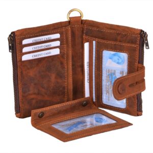Men's Vintage Casual Leather Wallet with Card Slots