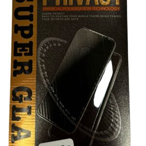 Unifa Privacy Screen Protector for iPhone 15 Pro 6.1 Inch, Anti-spy Tempered Glass Film Easy Installation Tool